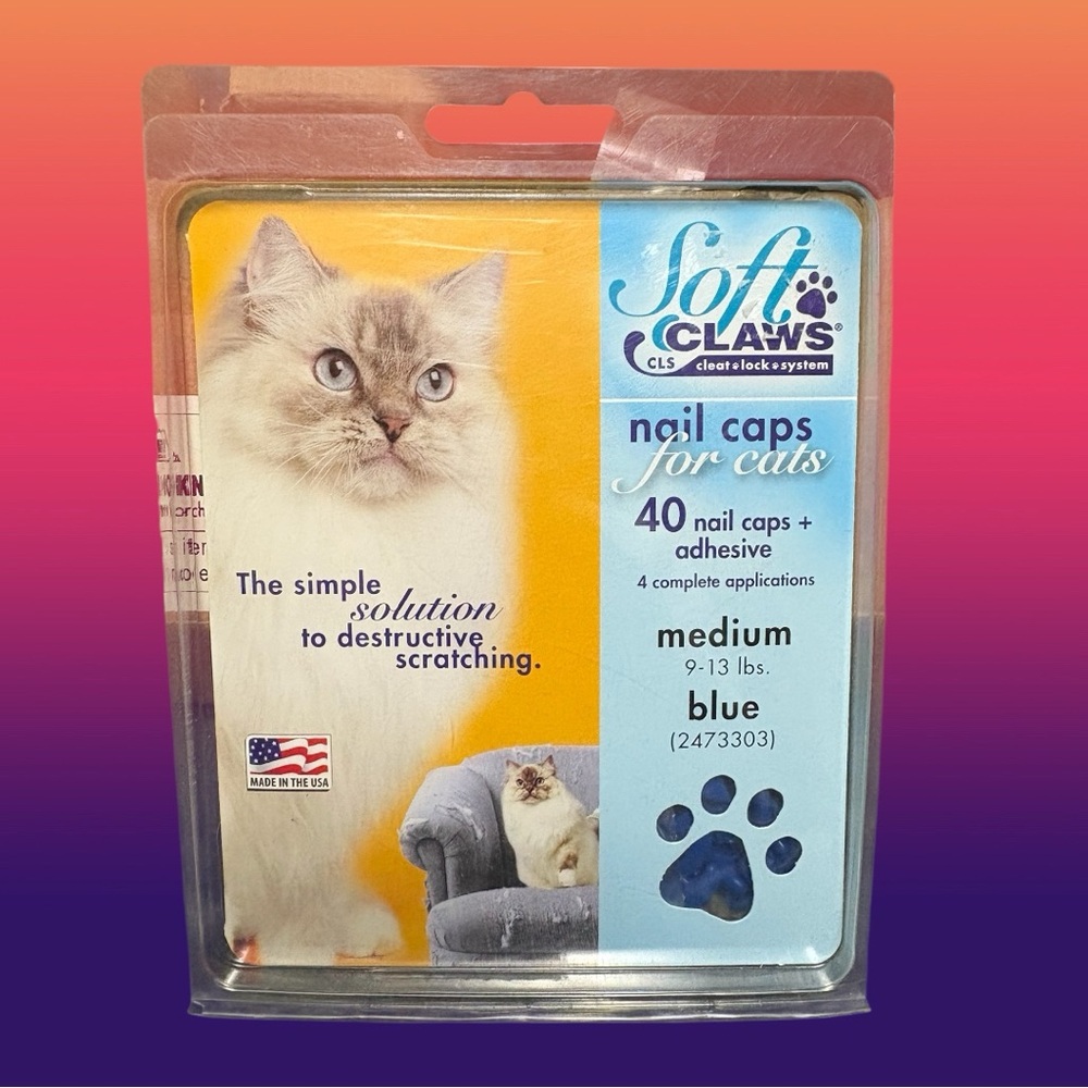 Soft claws Nail Caps for Cats
